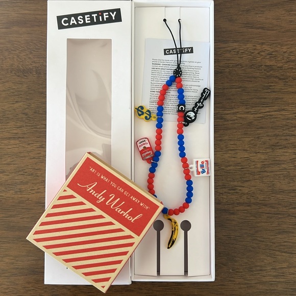 CASETIFY Andy Warhol Phone Charm - Picture 2 of 6